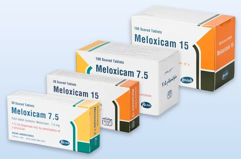 تصویر MELOXICAM RAZAK 7.5MG TAB